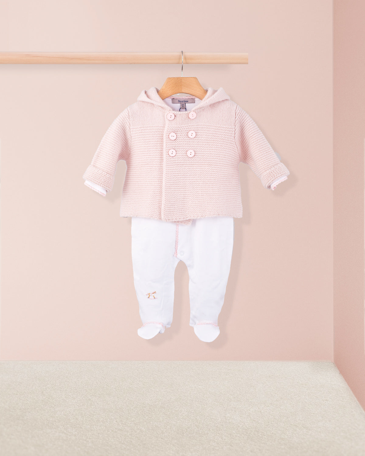 Chamonix Cashmere Rocking Horse Pink